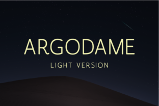 Argodame Light: A Font for Modern Marketing