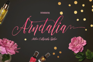 Arnetalia: A Handwritten Font for Creative Makers