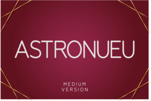 Astronueu Medium: A Modern Font for Web Design