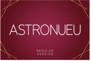 Astronueu Regular: A Modern Font for Creative Makers