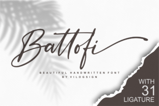 Battofi: A Font for Elegant Branding