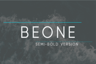 Beone Semi-Bold: A Modern Sans Serif for Real Small Business Brands