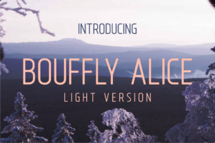 Bouffly Alice Light Font