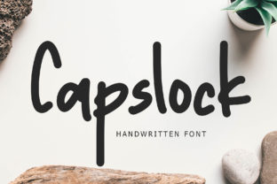 Capslock: A Font for Real Business