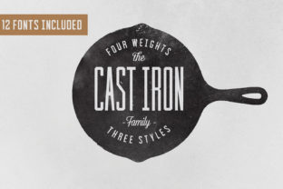 Cast Iron: A Modern Serif Font