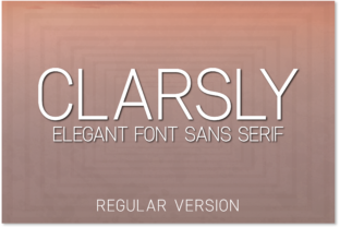 Clarsly: A Modern Sans Serif Font