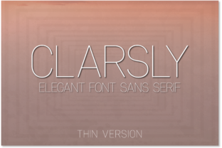 Clarsly Thin Review: A Modern Sans Serif