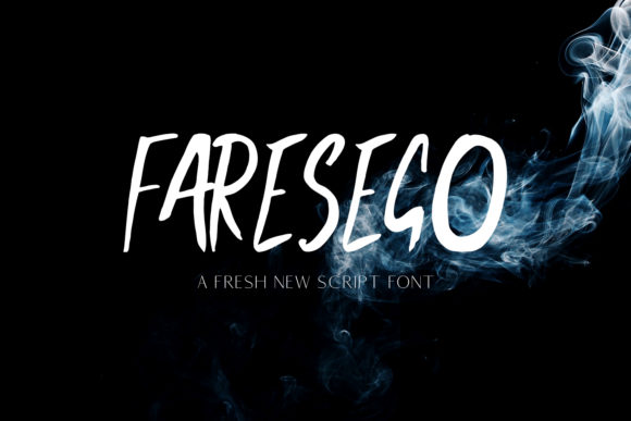 Faresego: A Modern Script Font for Web Design