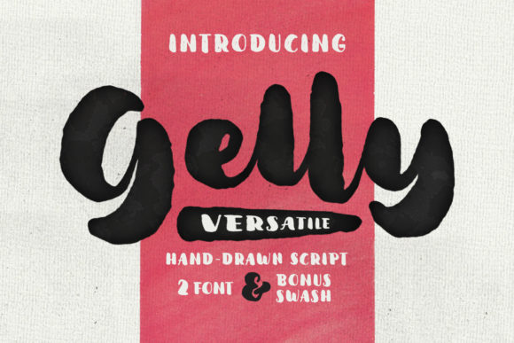 Gelly: A Fun Handwritten Font for Web Design