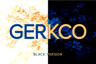 Gerkco Black: A Modern Font for Creative Projects