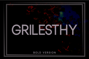 Grilesthy Bold Font for Web Design