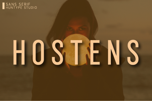 Hostens: A Modern Sans Serif for Web Design