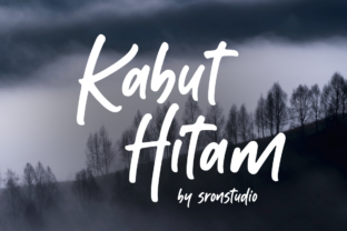 Kabut Hitam: A Bold Script for Modern Design