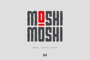 Moshi Moshi: A Script Font for Creative Projects