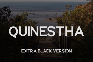Quinestha Extra Black Font