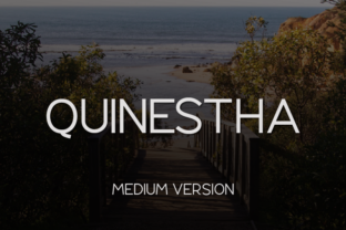 Quinestha Medium: A Modern Typeface for Editorial Design