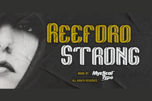 Reeford: A Modern Typeface for Creative Publishing