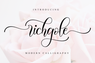 Richgole: A Modern Script Font for Business