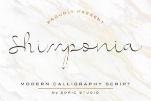 Shimponia: A Script Font for Bold Campaigns