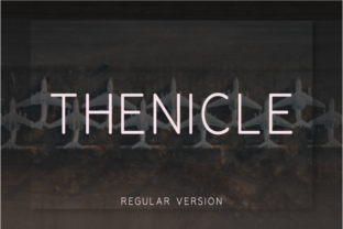 Thenicle Regular: A Font for Polished Branding