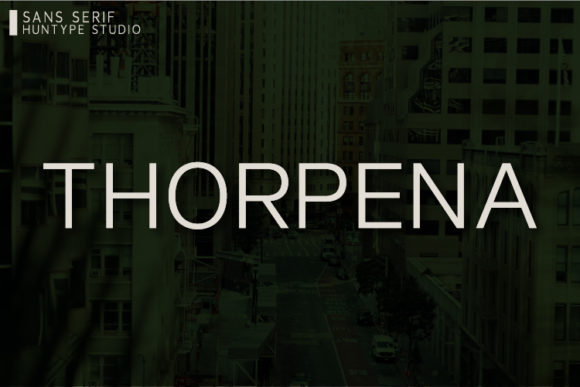 Thorpena: A Modern Font for Creative Projects