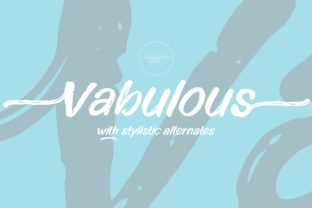 Vabulous Font: Modern Handwritten Style