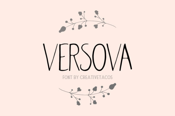 Versova: A Script Font for Clear, Strong Campaigns